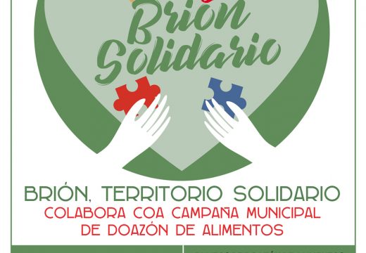 “Brión Solidario” pon en marcha a novena campaña de recollida de alimentos polo Nadal